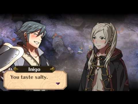 Fire Emblem Awakening - Female Avatar & Inigo (Married) Hot-Spring Scramble Conversations