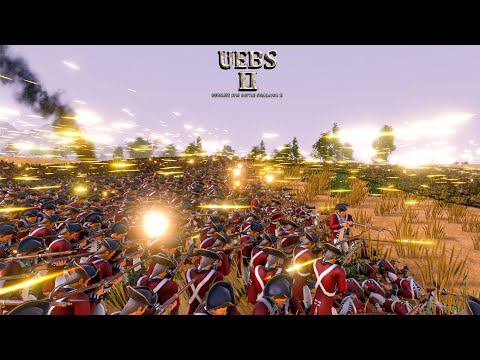 1000 Red Coats VS 20000 U S Soldiers. Ultimate Epic Battle Simulator 2  UEBS 2