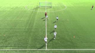 Innlæring dribling med ball (6 - 8 år)