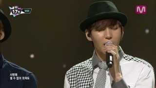 Vixx_태어나줘서 고마워 (Thank you for My Love by Vixx of M COUNTDOWN 2014.1.9)