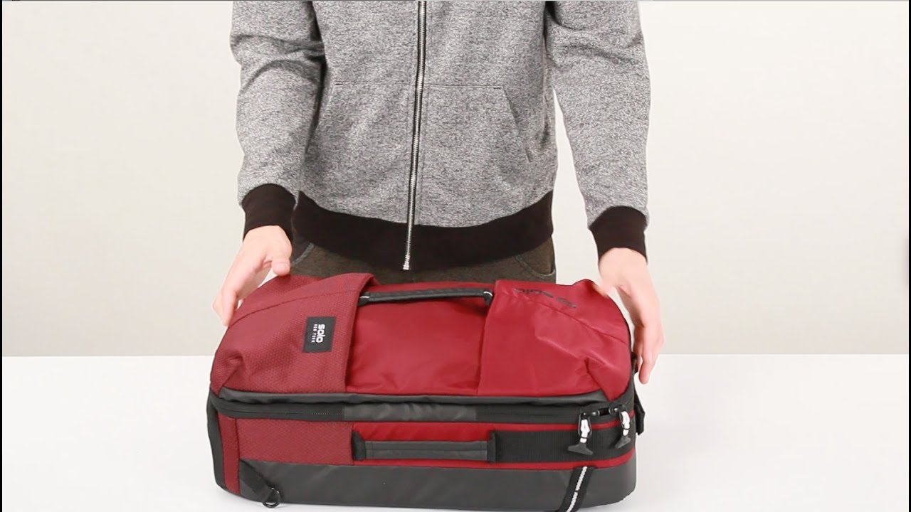 All-Star Hybrid Backpack/Duffel (Black) video thumbnail