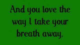 You Me At Six - Take Your Breath Away With Lyrics on Screen