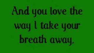 You Me At Six - Take Your Breath Away With Lyrics on Screen