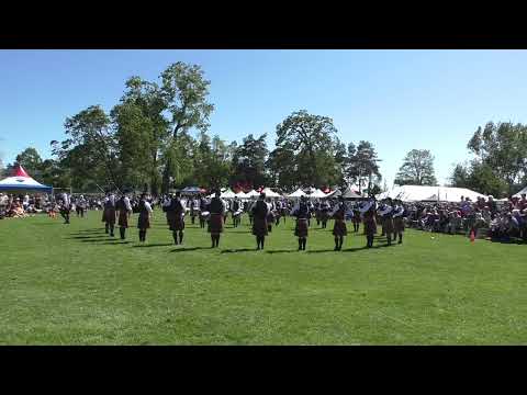 SFU Pipe Band - Peter the Leader Medley - Victoria Highland Games 2022