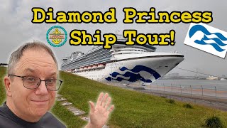 Diamond Princess Cruise Ship Tour!
