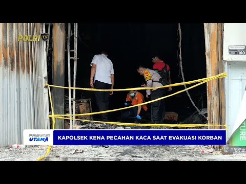 KAPOLSEK KEMAYORAN JALANI OPERASI AKIBAT LUKA SAAT EVAKUASI KORBAN KEBAKARAN GEDUNG TERRA DRONE