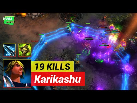 HoN Shadowblade NULLFIRE BLADE with SHRUNKEN HEAD - MVP