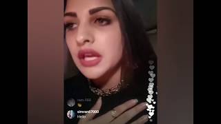 Himanshi Khurana live on Instagram | Talking about Her New Song High Standard | Latest 2018
