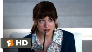 Fifty Shades of Grey (1/10) Movie CLIP - A Little Curious (2015) HD