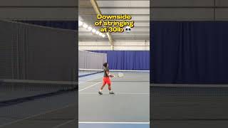 Download lagu STRINGING MY RACKET AT 30LB 😲😲😲 #nadal #tennisplayer #tennistour #tennis mp3