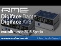RME Interface audio Digiface Dante