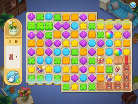 Matchington Mansion Level 68 Walkthrough Gameplay (Match 3 Game for iOS and Android)