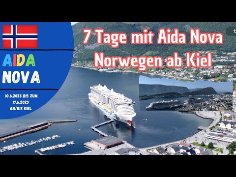 Aida Nova 7 Tage Norwegen ab Kiel vom 10.6.2023 bis zum 17.6.2023 (Full Vlog )