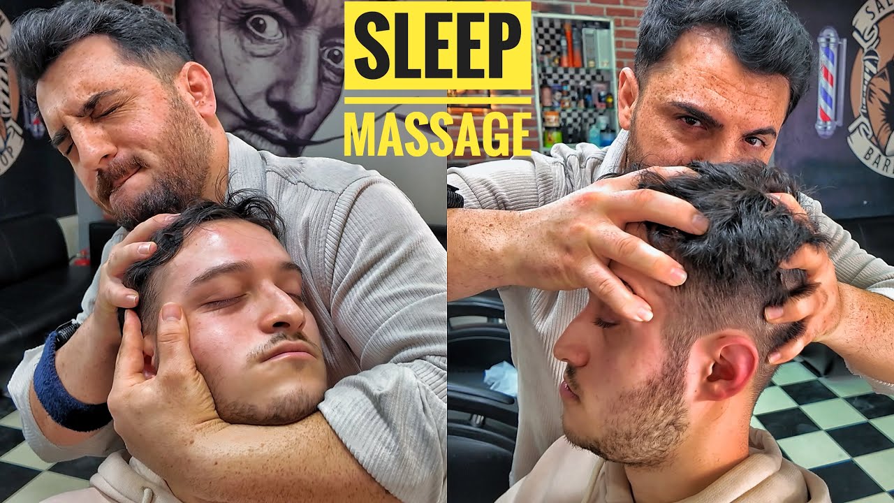 ASMR : Numan You’ll Fall in Love with her Turkish Barbershop Service Massage | Relaxing 
