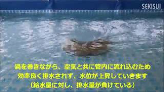 サイフォン式雨水排水システムアウトレット特長
