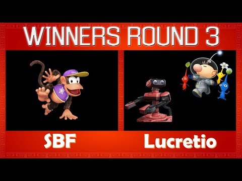 BailRiGG 2 Pro SBF (Diddy Kong) Vs Lucretio (ROB/Olimar) WR3