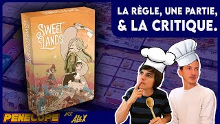 SWEET LANDS -  La règle, la partie, la critique ! - Un  gros jeu expert au coeur fondant !