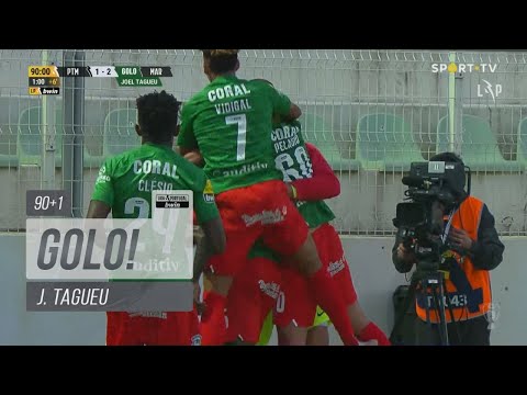 Goal | Golo J.Tagueu: Portimonense 1-(2) Marítimo (Liga 21/22 #17)