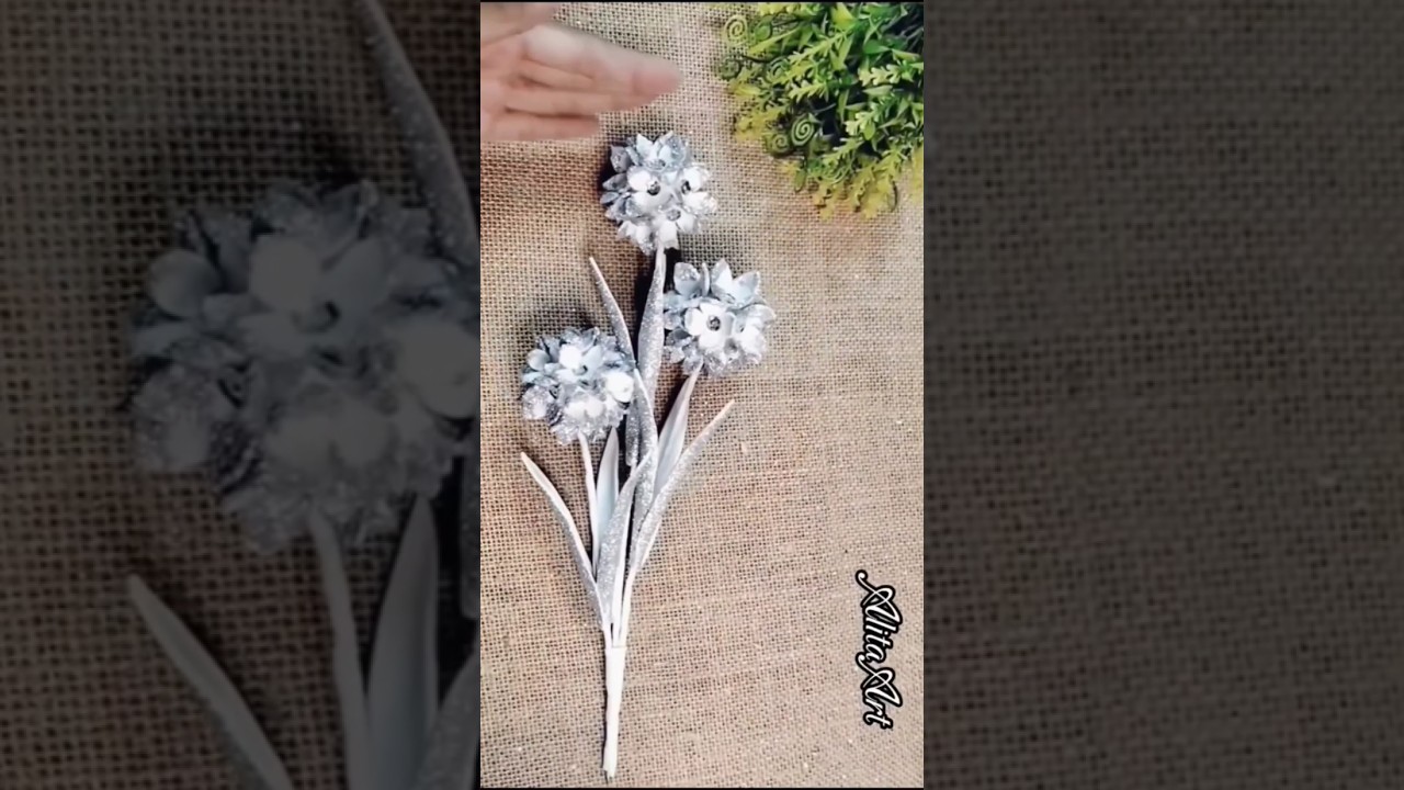 How to make Foam Eva Flowers ❤ #diy #diyflowers #foamflowers #foamcraftideas