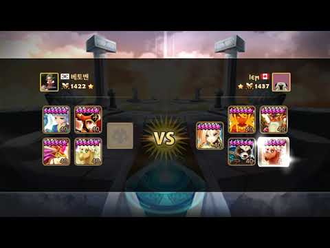 SUMMONERS WAR RTA (world arena) Water Monkey King VS Fire Unicorn