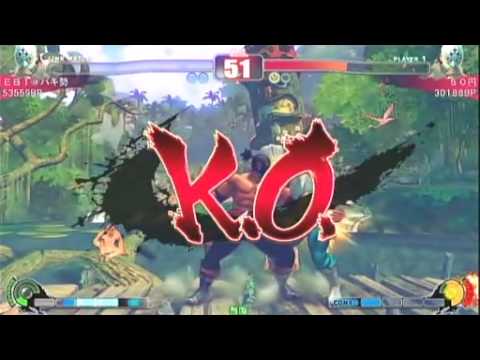 SF4:50円 (Fu),Dath (Vi),Makkii (Ab)  vs Hame.Na.Geru (Za),Ebi (Fu),? (Ry) - NSB 12