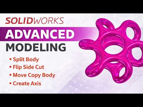 Solidworks Advanced Modeling | Move Copy Body | Flip Side to Cut | Split Body Solidworks | CADable