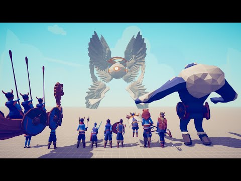 SERAPHIM vs ICE Team - Totally Accurate Battle Simulator TABS
