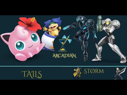 TS Arcadian Winners semis- Tails (Jigglypuff, Bowser jr) vs Storm (Samus...) Smash Ultimate - SSBU
