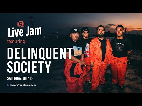 Rappler Live Jam: Delinquent Society