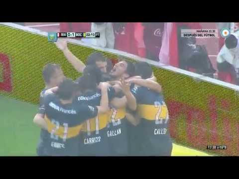 Gol de Magallán. River 0 - Boca 1 | TPD2014 - Fecha 10