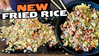 SO GOOD and EASY Spam Fried Rice on the Blackstone - New Griddle Fried Rice Recipe!