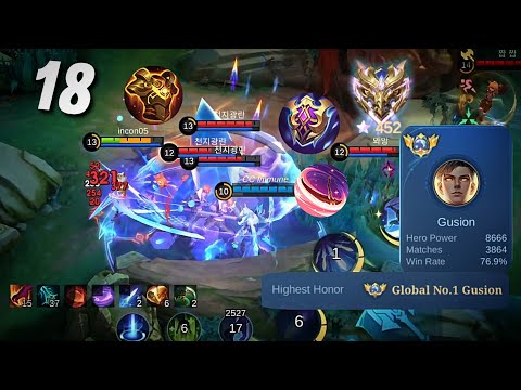 Only 8% of Gusion users can kill this situation | incon05 montage