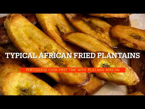 African Style Fried Plantains