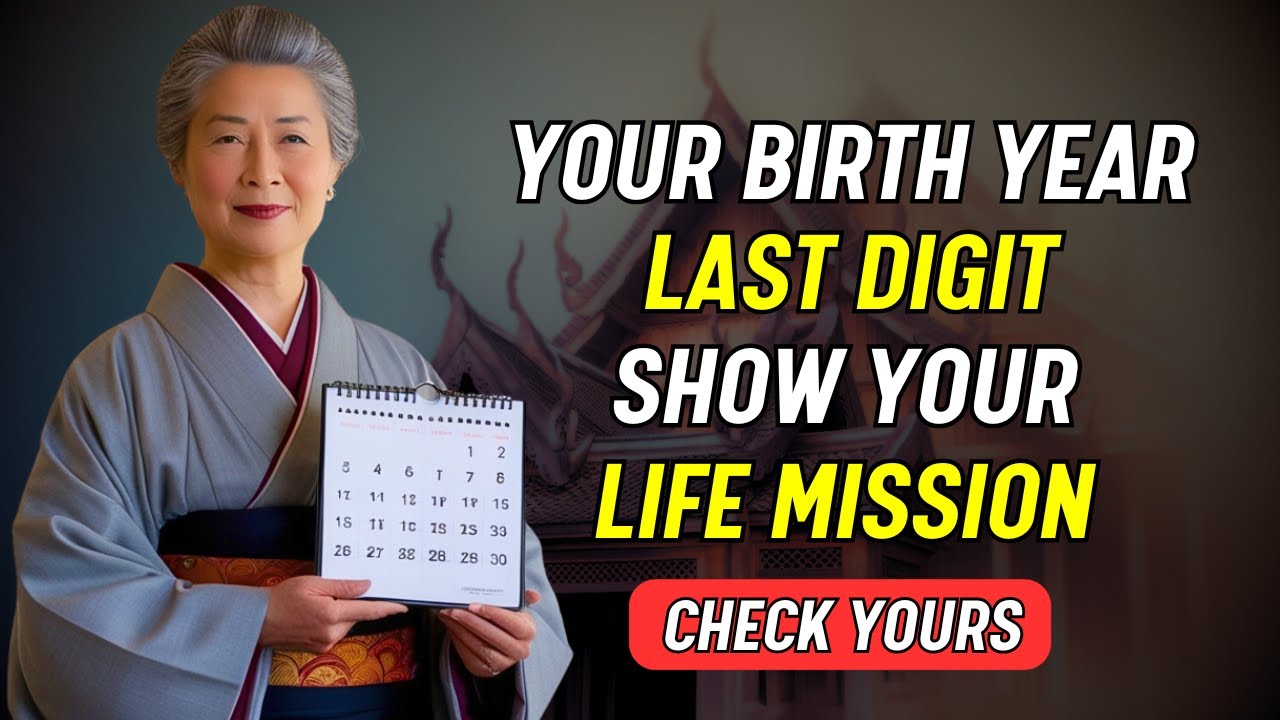 What is The Last Digit of Your Birth Year Says About Your Life's Mission