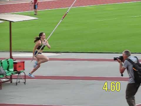 IRYNA ZHUK. Pole vault - Slow Motion MiX