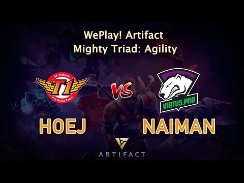Hoej vs Naiman - Group B | Artifact Mighty Triad: Agility | WePlay!
