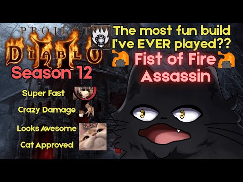 Project Diablo 2 S12 -  Fist Of Fire Assassin - The Most Fun Build I've Played