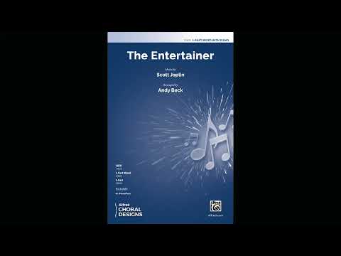 The Entertainer (3-Part Mixed), arr. Andy Beck - Score & Sound