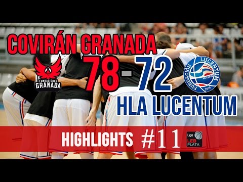 Covirán Granada 78-72 HLA Lucentum | #Highlights LEB Plata | Jornada 11