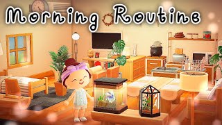 あつ森・モーニングルーティン｜無印風のお部屋でシンプルライフ｜Animalcrossing