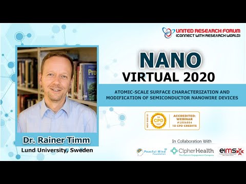 Rainer Timm | Atomic-Scale Surface Characterization & Modification of Semiconductor Nanowire Devices