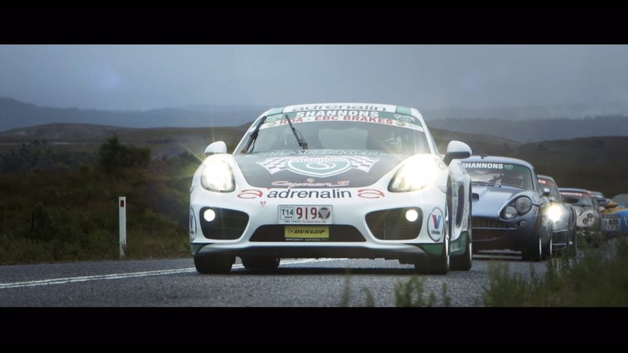 Jim Richards tackles Targa Tasmania in Cayman S
