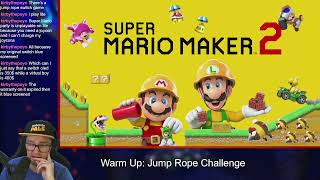 Iron bros Challenge Mario Maker 2 with Punishment Wheel AGAIN- VOD
