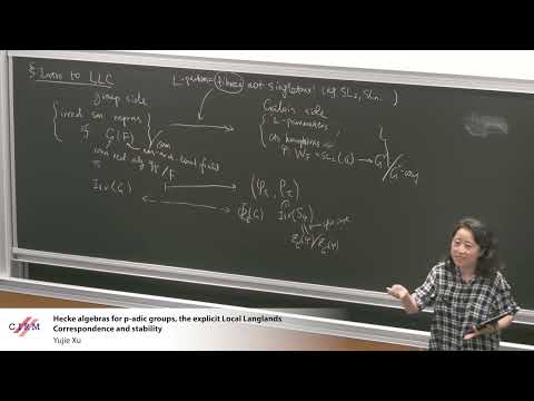 Yujie Xu: Hecke algebras for p-adic groups, the explicit Local Langlands Correspondence and...