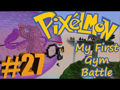 Minecraft - CraftBros Pixelmon Server: My First Gym Battle (27)