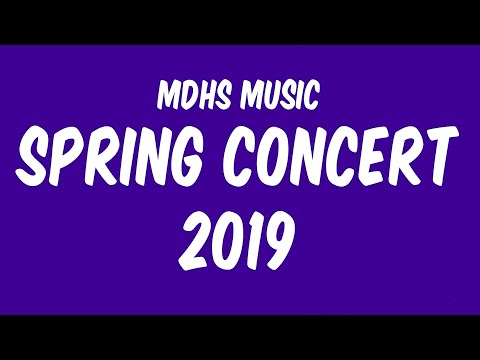 MDHS Spring Concert 2019 - Grade 10 Band - Ghost Dances