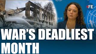 UN Warns Ukraine Civilian Toll Hits Highest Level Since March 2022