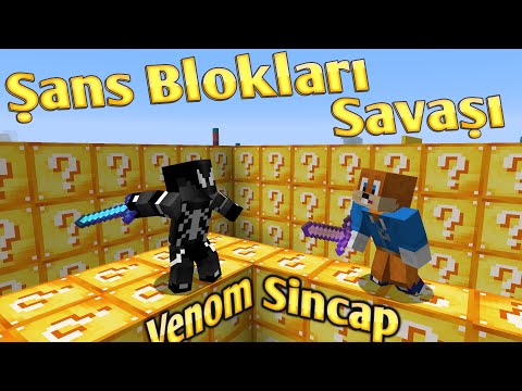 MINECRAFT LUCKY BLOCKS BATTLE VENOM vs SQUIRREL