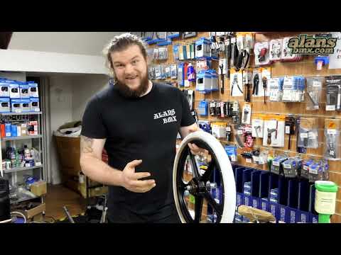 Alans BMX: How to Fit Tyres to Skyway Tuff Wheels