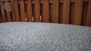 preview picture of video 'BIG HAIL STORM IN WHITBY ONTARIO CANADA ON APRIL 21 2015'